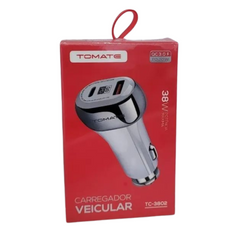 Carregador Usb Veicular Carro Pd Usb C Turbo 3.0 Qc 38W